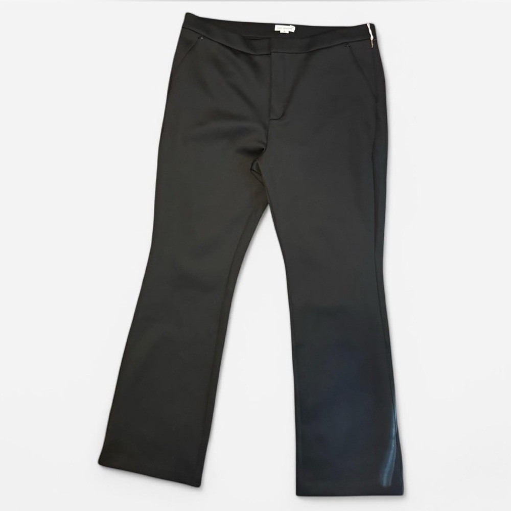 Good American Classic Black Wide Leg Trousers - Picture 5 of 11